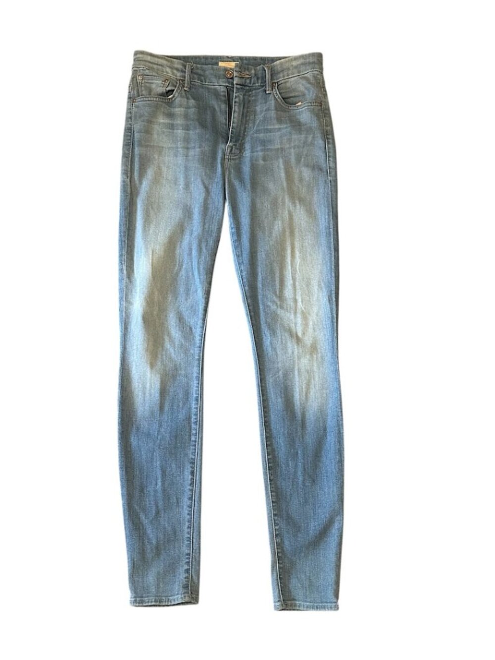 Mother‎ Jeans High Waist Looker Light Kitty Size 28 inseam 31"
